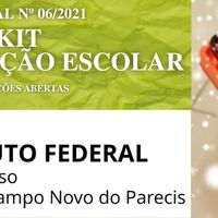 Campus Campo Novo do Parecis lança edital para concessão de Kit Alimentação para estudantes do ensino médio