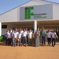 Alunos do curso Técnico em Agropecuária Subsequente em Campo Novo do Parecis