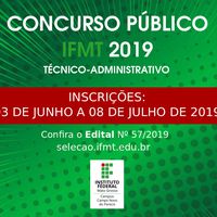 IFMT abre concurso para Técnico-administrativo em Educação