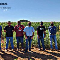 Agrícola Ferrari faz visita técnica em Campo Experimental do IFMT campus Campo Novo do Parecis 