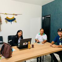 Reunião entre Diretor-Geral do campus Campo Novo do Parecis e Presidente da Cooperativa Coopihanama discute viabilidade de implantação de um Centro de Vocacional Tecnológico Indígena